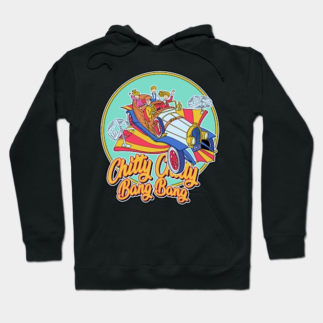 Chitty Chitty Bang Bang 1968 Hoodie by asterami